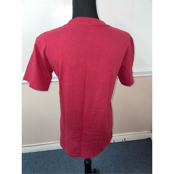 Elon University Maroon Alta Gracia Short Sleeve Tee- Men’s or Women’s - Picture 2 of 3